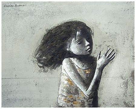 XAVIER BUENO Vera de Bidasoa (Spagna) 1915 – Fiesole 1979 Senza titolo Olio e...