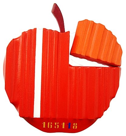 FABRIZIO GIORGI Livorno 1953 165118 Pear Smalti su tela estroflessa con...