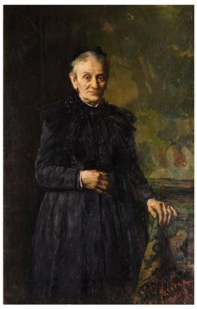 Luigi Serena (1855 - 1911)
La madre del pittore, 1903