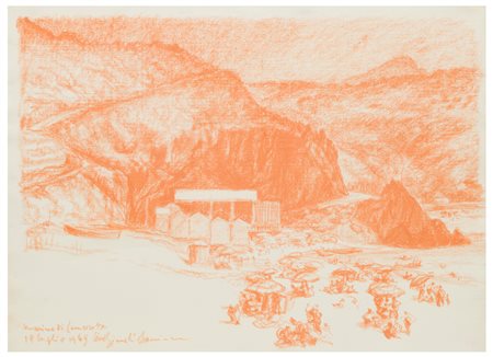 Lino Bianchi Barriviera (1906 - 1985)
Marina di Camerota, 1969