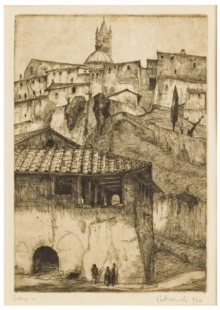 Lino Bianchi Barriviera (1906 - 1985)
Siena, 1930