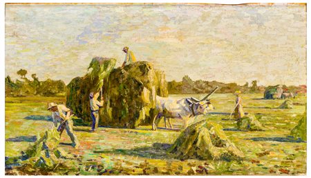 Giuseppe Amisani (1881 - 1941)
La raccolta del fieno