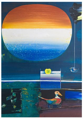 Luigi Rincicotti (1941 - 2024)
Anatroccolo su rotelle, 1984