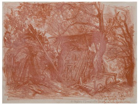 Lino Bianchi Barriviera (1906 - 1985)
Pagliaio a S. Giovanni a Piro, 1975