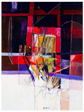 Adriano Piotto (1952)
Composizione a macchie dorate, 2003 