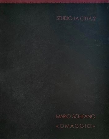 SCHIFANO MARIO Libia 1934 - Roma 1998 "Catalogo"