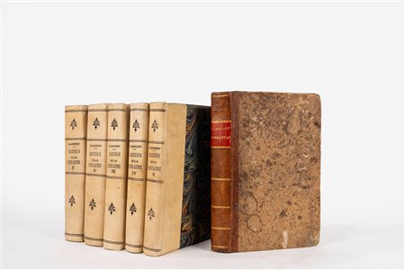 Quattro carte topografiche dei contorni di Milano fino a 25000 metri al Nord e 40000 all'Est., 1840 (…)