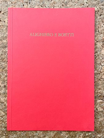 ALIGHIERO BOETTI - Alighiero e Boetti. Cieli ad alta quota, 1990