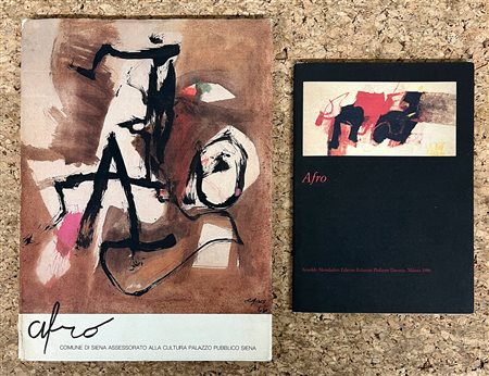 AFRO BASALDELLA - Lotto unico di 2 cataloghi