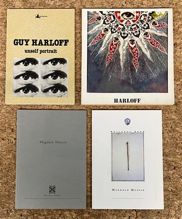 POESIA VISIVA - Lotto unico di 4 cataloghi