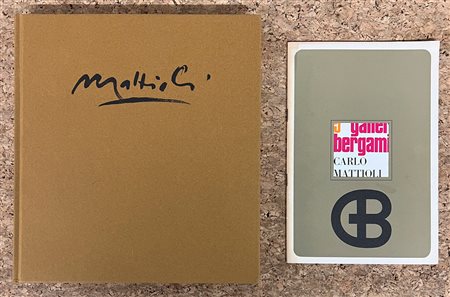 CATALOGHI CON OPERE ALL'INTERNO (CARLO MATTIOLI) - 37 disegni di Carlo Mattioli, 1970