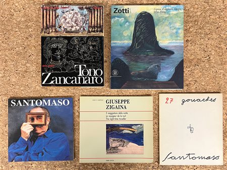 ARTISTI VENETI E FRIULANI DEL DOPOGUERRA - Lotto unico di 5 cataloghi