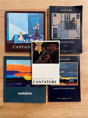 DOMENICO CANTATORE - Lotto unico di 5 cataloghi