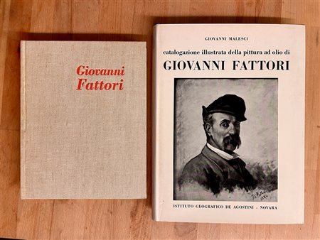GIOVANNI FATTORI - Lotto unico di 2 cataloghi