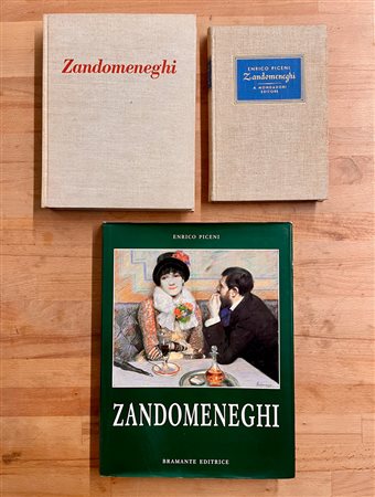 FEDERICO ZANDOMENEGHI - Lotto unico di 3 cataloghi