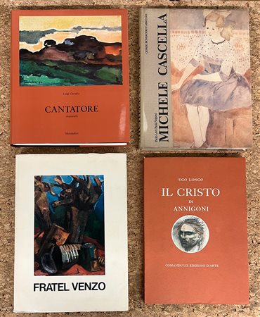 PITTURA FIGURATIVA ITALIANA DEL '900 - Lotto unico di 4 cataloghi