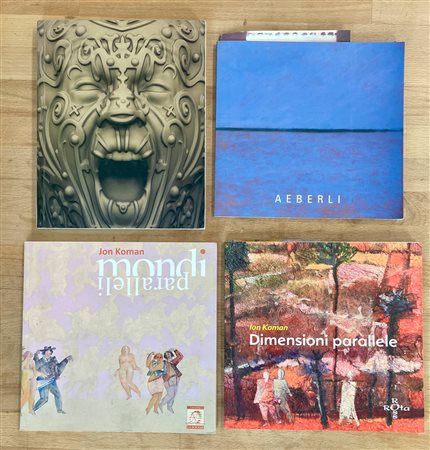 CATALOGHI AUTOGRAFATI (KOMAN, AABERLI E BARRY X BALL) - Lotto unico di 4 cataloghi