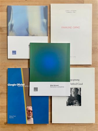 PITTURA INFORMALE E ANALITICA - Lotto unico di 5 cataloghi