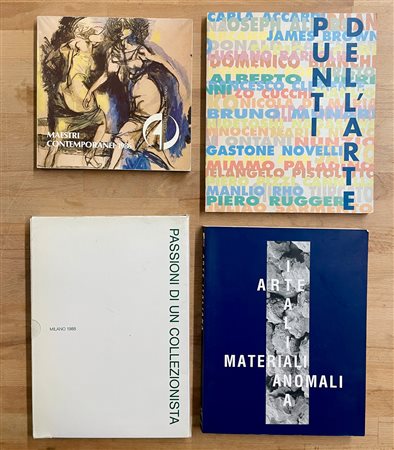 COLLETTIVE D'ARTE - Lotto unico di 3 cataloghi e un cofanetto