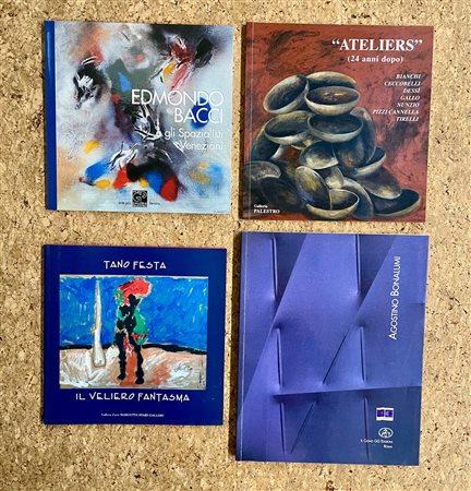 ARTE ITALIANA DEL DOPOGUERRA  - Lotto unico di 4 cataloghi