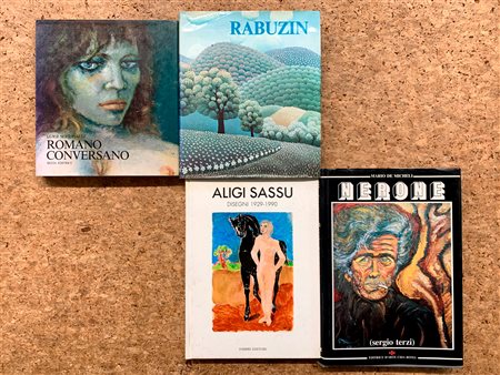 ARTE FIGURATIVA DEL XX SECOLO - Lotto unico di 4 cataloghi