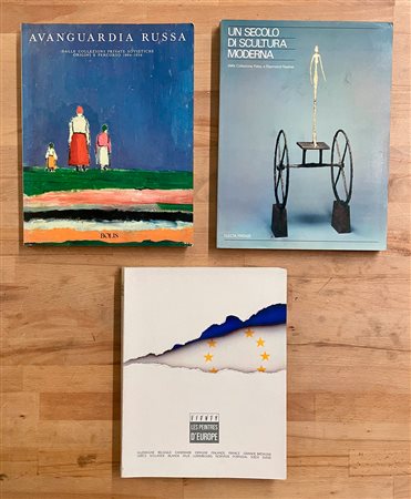 COLLEZIONI PRIVATE D'ARTE DEL XX SECOLO - Lotto unico di 3 cataloghi