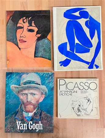 PROTAGONISTI DEL NOVECENTO - Lotto unico di 4 cataloghI