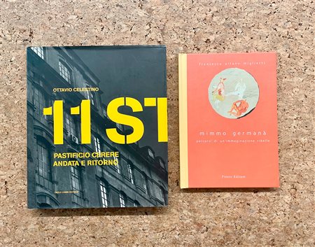 MIMMO GERMANÀ' E PASTIFICIO CERERE/SECONDA SCUOLA ROMANA - Lotto unico di 2 cataloghi: