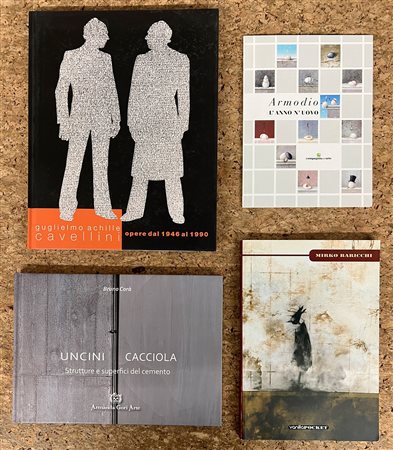 ARTE ITALIANA DEL DOPOGUERRA - Lotto unico di 4 cataloghi
