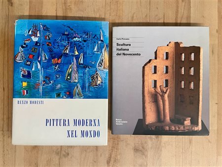 PITTURA E SCULTURA DEL NOVECENTO - Lotto unico di 2 cataloghi