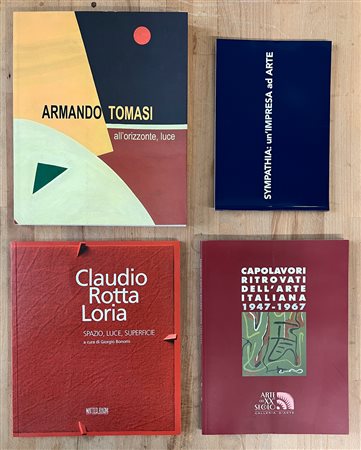 ARTE ITALIANA DEL DOPOGUERRA - Lotto unico di 4 cataloghi