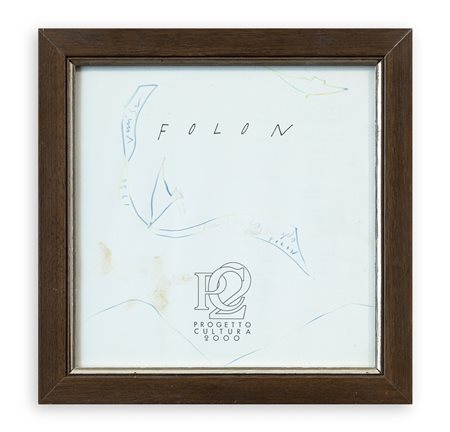 JEAN-MICHEL FOLON (1934-2005) - Senza Titolo, 1988