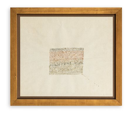 ANGELO VERGA (1933-1999) - Senza Titolo, 1965