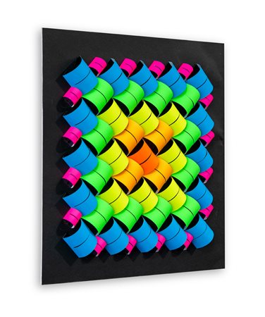 DARIO ZAFFARONI (1943) - Polidinamiche fluorescenti, 2022