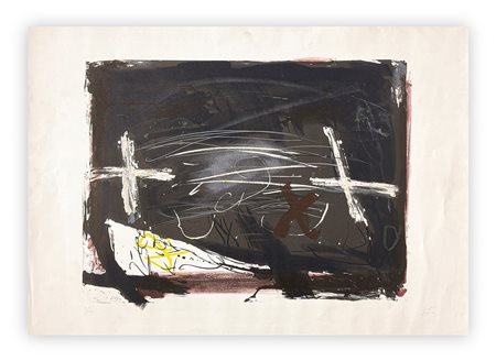 ANTONI TAPIES (1923-2012) - La practica de l'Art, 1973