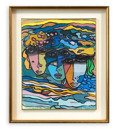 ENZO PAGANI (1920-1993) - Senza Titolo, 1980