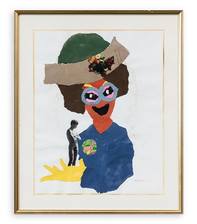 JEAN-JOSEPH SANFOURCHE (1929-2010) - Senza Titolo (Figura), 1972 circa