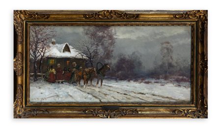 ILIO GIANNACCINI (1897-1968) - Triste partenza