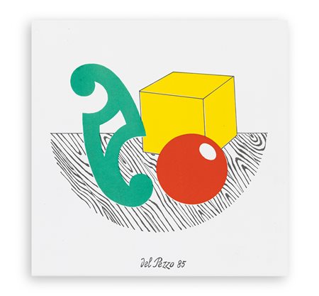 LUCIO DEL PEZZO (1933-2020) - Senza Titolo, 1985
