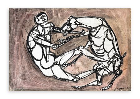 AGENORE FABBRI (1911-1998) - Senza Titolo, 1958