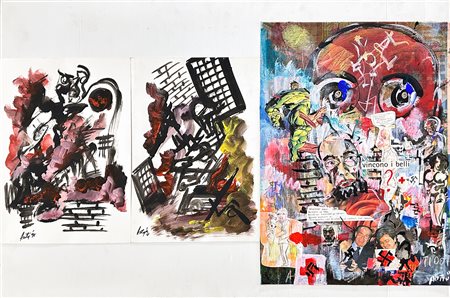 FILIPPO AUTI (1934-2007) - Lotto unico di 3 opere