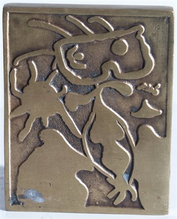 MIRO' JOAN (Montroig 1893 - Palma di Mallorca 1983) "XX siÃ¨cle" 1938 Rilievo...