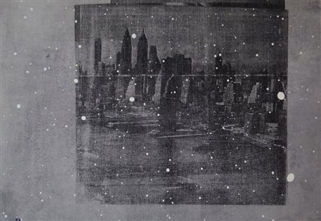 PIGNATELLI LUCA (Milano 1962) "Senza titolo" 2002 Olio su tela cm. H: 31.00...