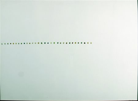 NIGRO MARIO (Pistoia 1917 - Milano 1992) "Senza titolo" 1987 Acquerello su...