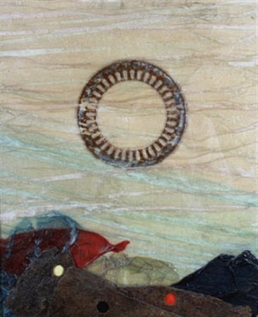 CRIPPA ROBERTO (Monza 1921 - Bresso 1972) "Senza titolo" Collage su tavola...