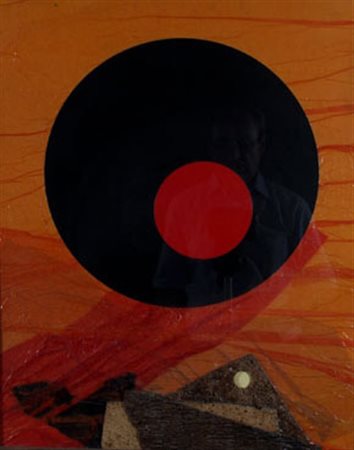 CRIPPA ROBERTO (Monza 1921 - Bresso 1972) "Senza titolo" Collage su tavola...