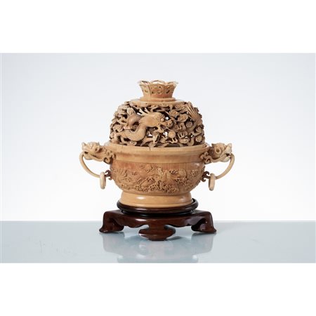 MANIFATTURA CINESE FINE DELL'800, Vaso diffusore di fragranza