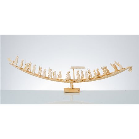 MANIFATTURA AFRICANA DEI PRIMI DEL '900, Zanna in avorio