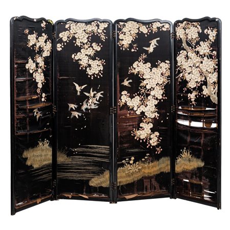 MANIFATTURA ORIENTALE DEI PRIMI DEL '900, Paravento