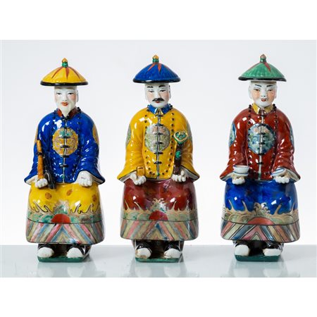 MANIFATTURA CINESE DEL XX SECOLO, Tre sculture